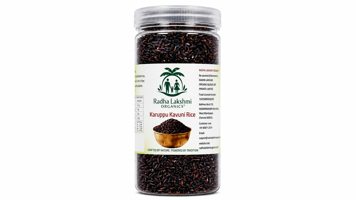 Karuppu Kavuni (Black Kavuni Rice)